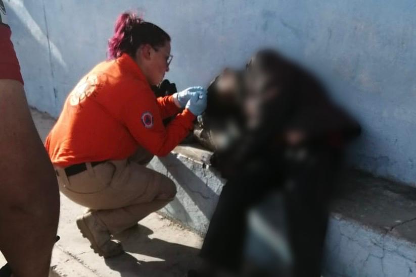 Atiende Policía Municipal de Huamantla reporte de persona desvanecida en San Francisco Yancuitlalpan